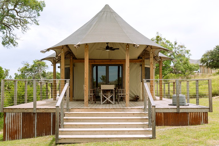 Tented Cabins (United States of America, Stonewall, Texas)