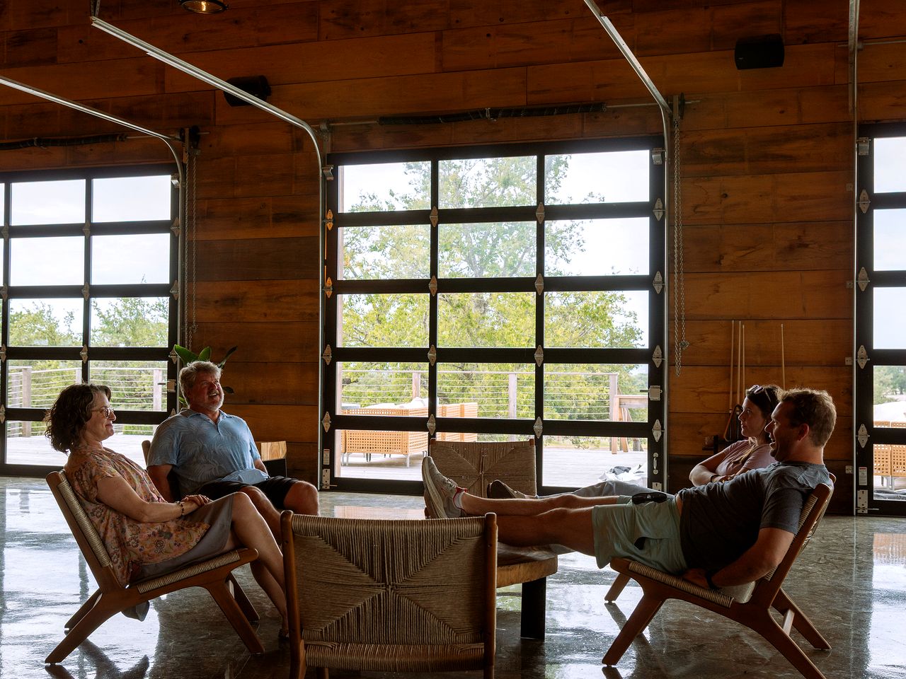 Luxurious Glamping Lodge with Wrap-Around Deck for an Amazing Getaway in Stonewall, Texas