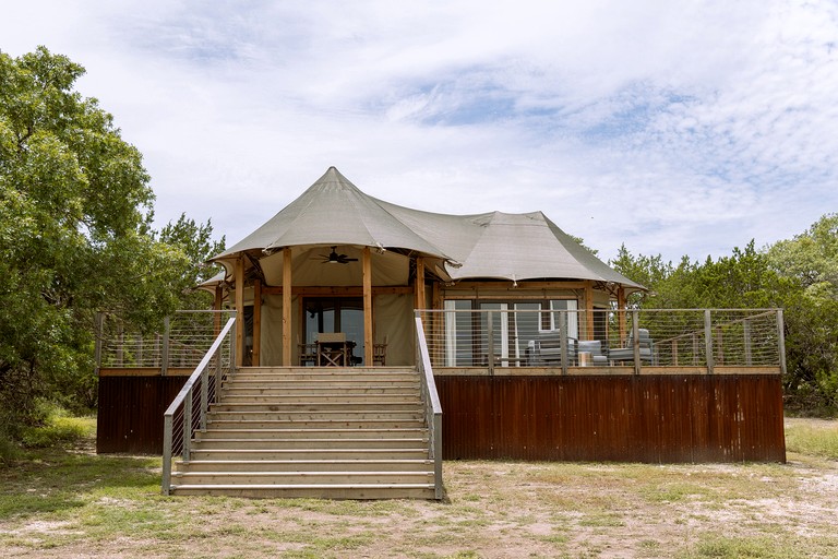 Tented Cabins (United States of America, Stonewall, Texas)