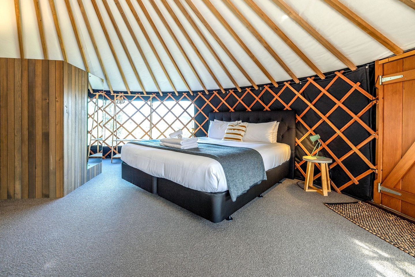 Unique Yurts with Amazing Modern Amenities for an Incredible Glamping Adventure on Waiheke Island, New Zealand