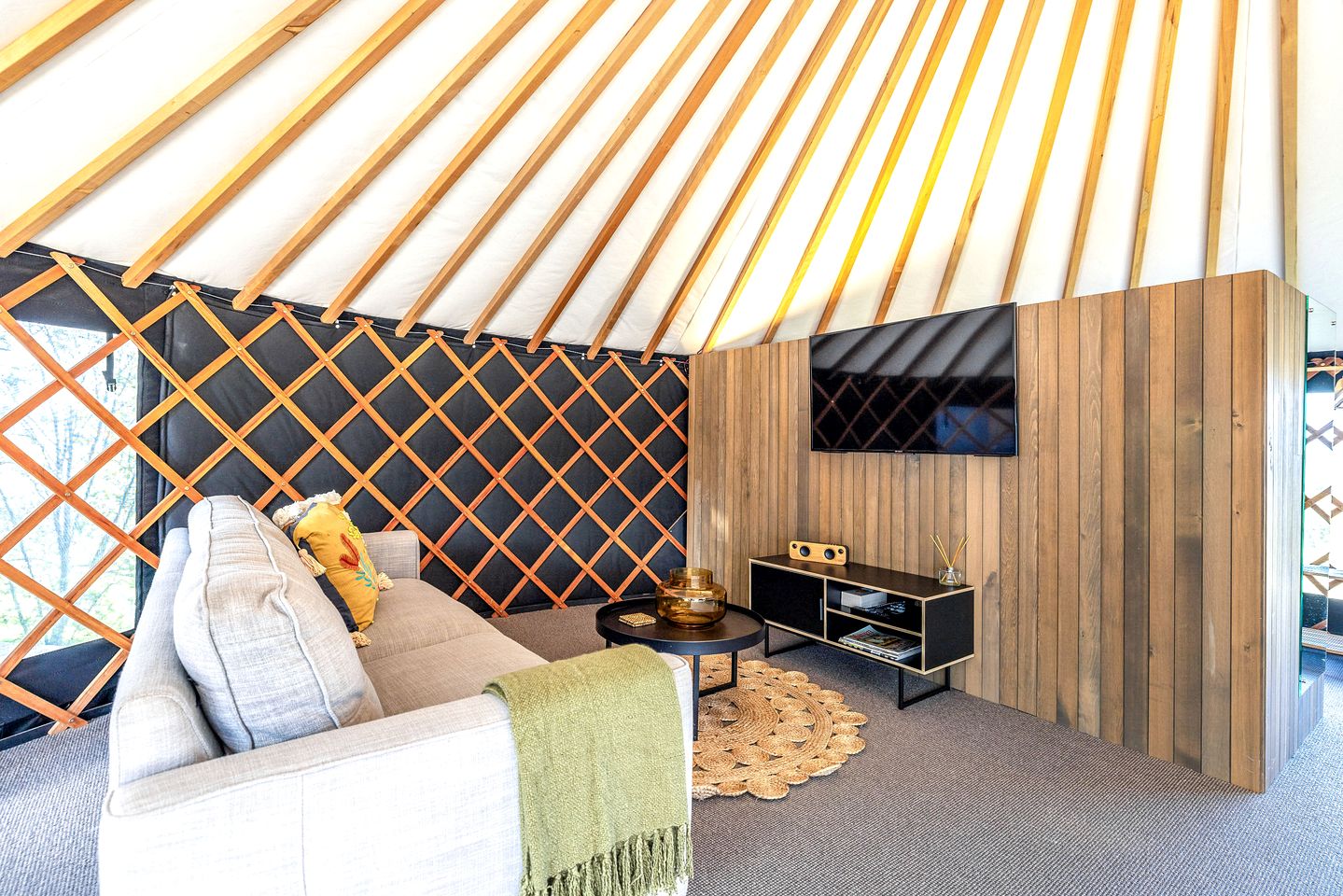 Unique Yurts with Amazing Modern Amenities for an Incredible Glamping Adventure on Waiheke Island, New Zealand