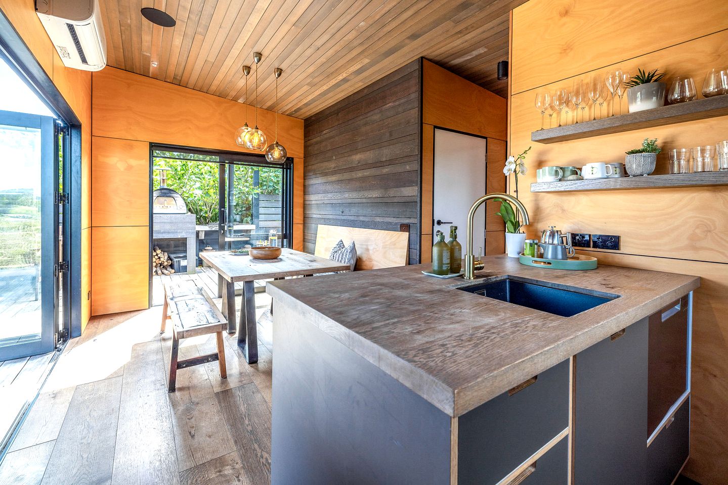 Unique Yurts with Amazing Modern Amenities for an Incredible Glamping Adventure on Waiheke Island, New Zealand