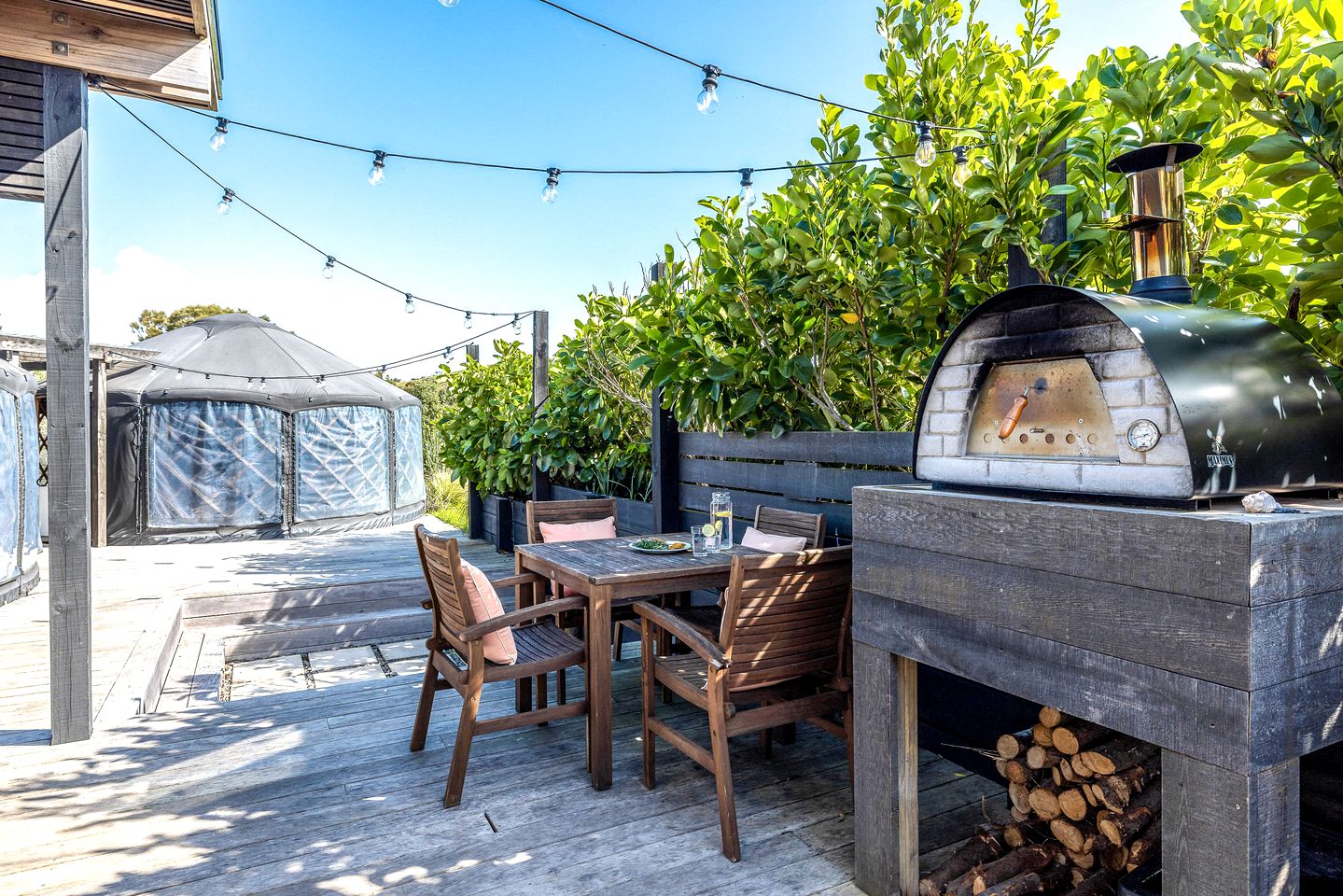 Unique Yurts with Amazing Modern Amenities for an Incredible Glamping Adventure on Waiheke Island, New Zealand