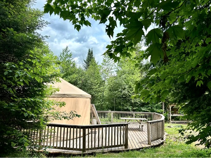 Yurts (Canada, Harrington, Quebec)