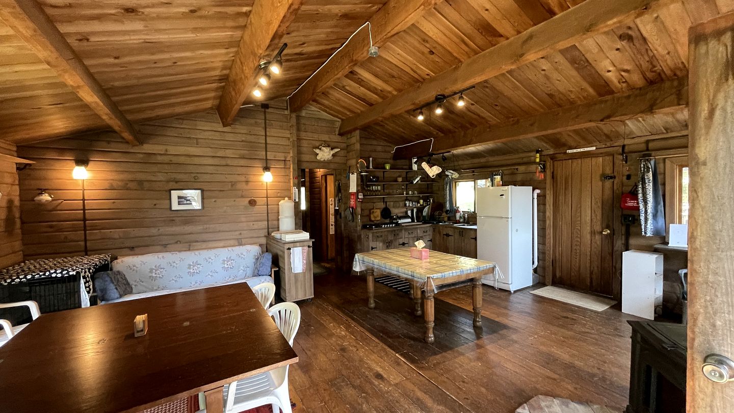 Beautiful Off-Grid Cedar Log Cabin Nestled in the Woods with Direct Access to Duncan Lake for an Unforgettable Getaway in Ontario
