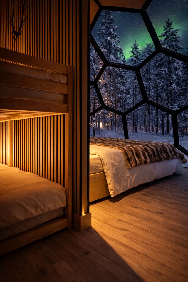 Unique Arctic Igloo Experience with Stunning Aurora Views in Norrbotten, Sweden