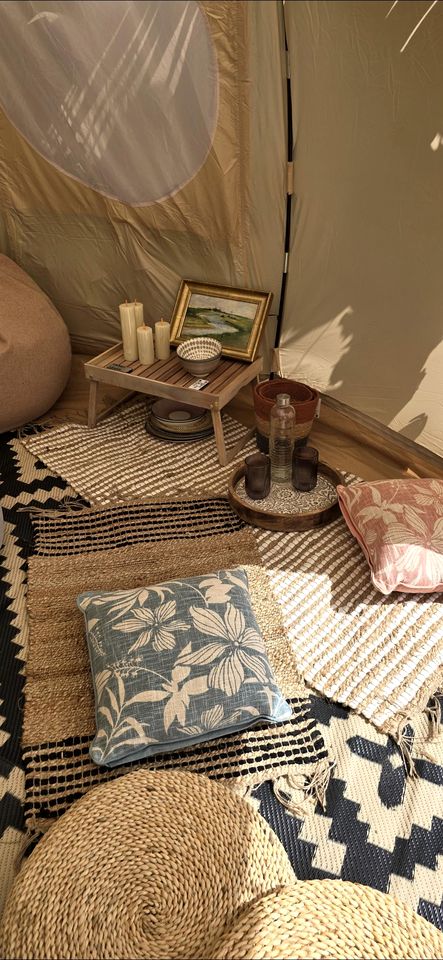 Romantic Bell Tent on a Lush Banana Plantation for an Incredible Glamping Getaway in Madeira, Portugal