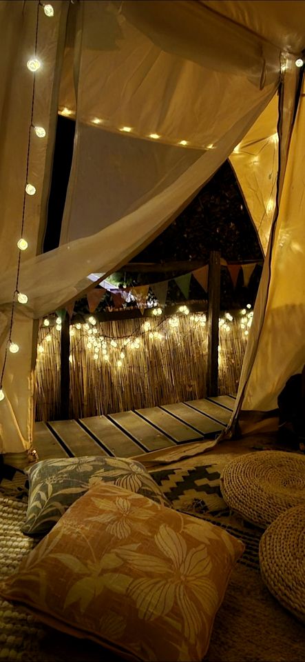 Romantic Bell Tent on a Lush Banana Plantation for an Incredible Glamping Getaway in Madeira, Portugal