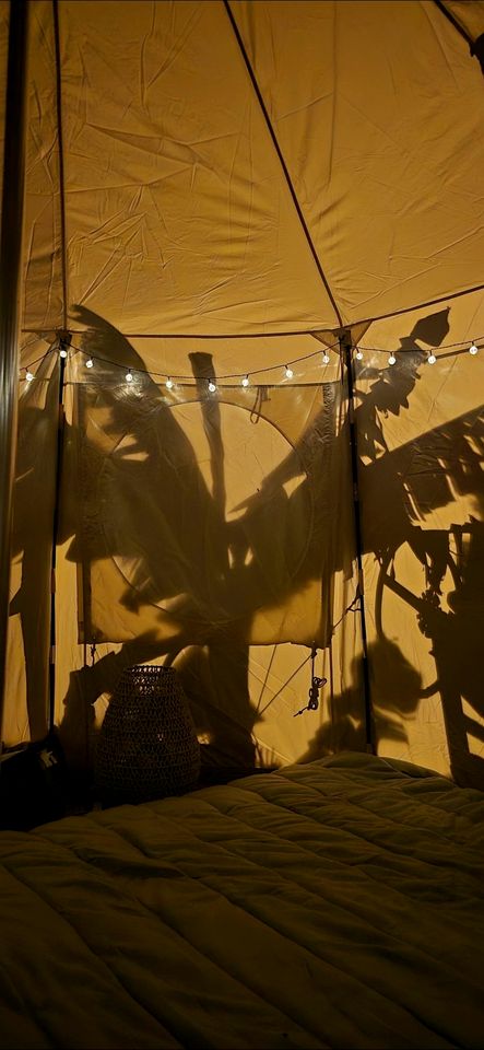 Romantic Bell Tent on a Lush Banana Plantation for an Incredible Glamping Getaway in Madeira, Portugal