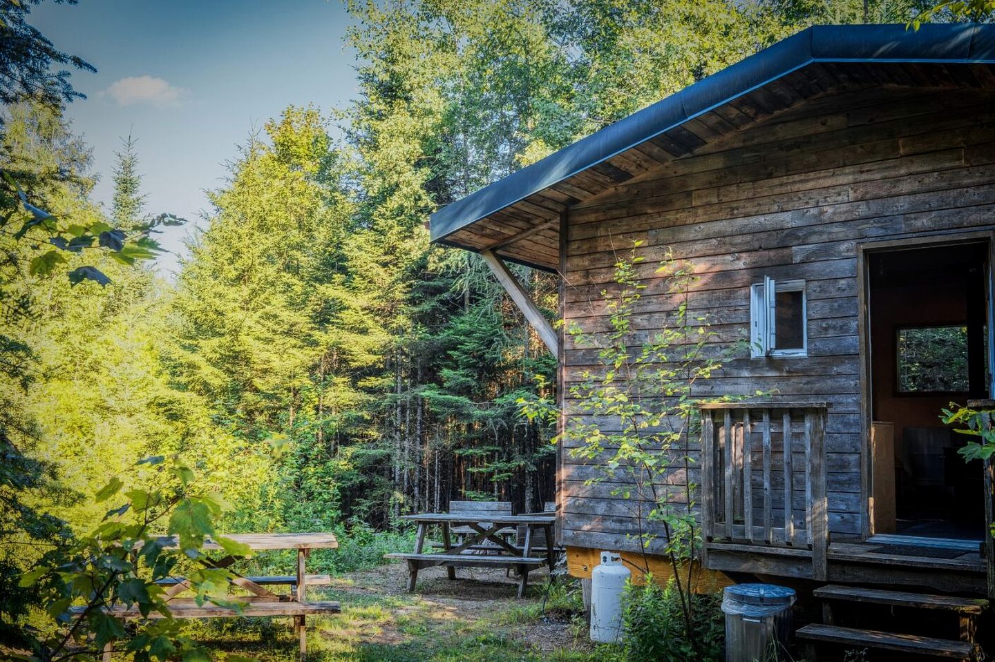 Cozy Dorm-Style Cabin for Group Getaways in the Nature of Harrington, Quebec
