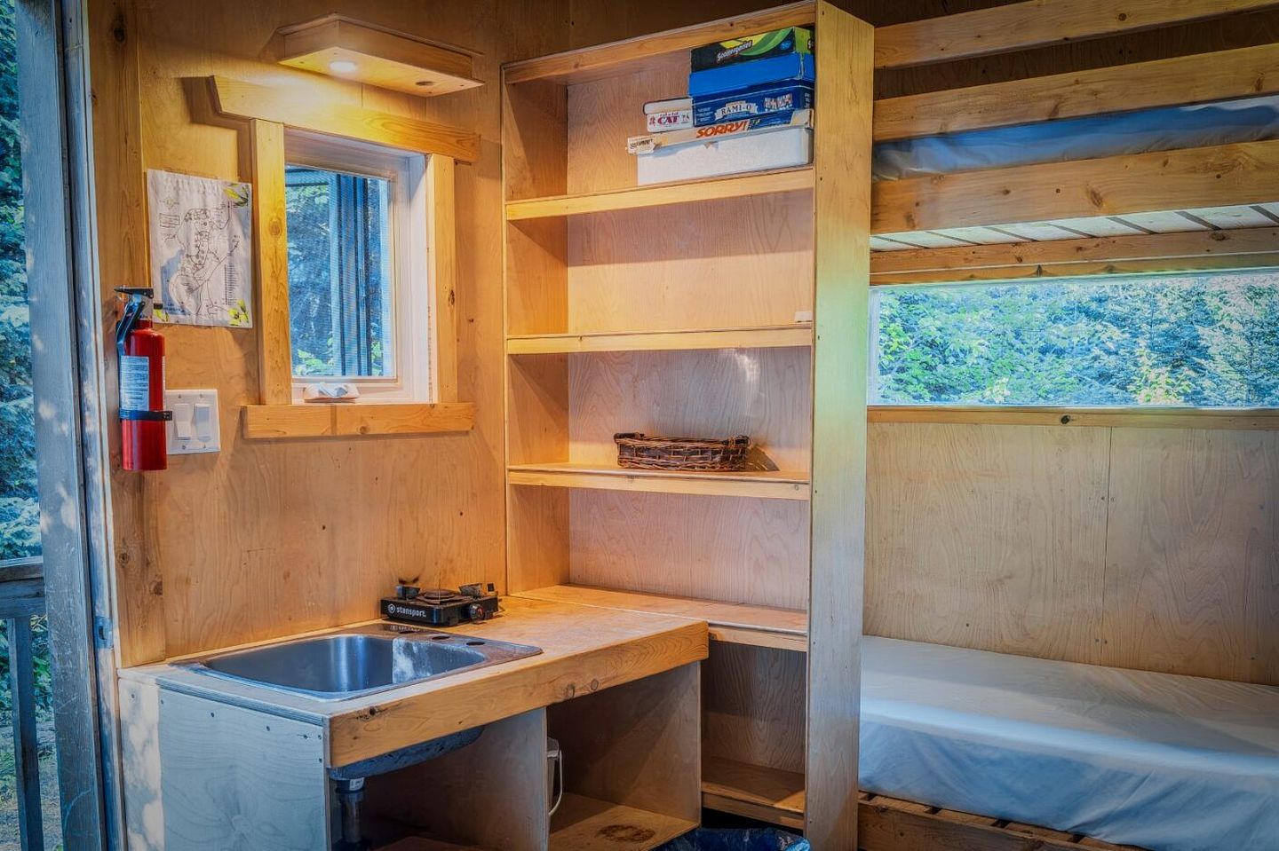 Cozy Dorm-Style Cabin for Group Getaways in the Nature of Harrington, Quebec