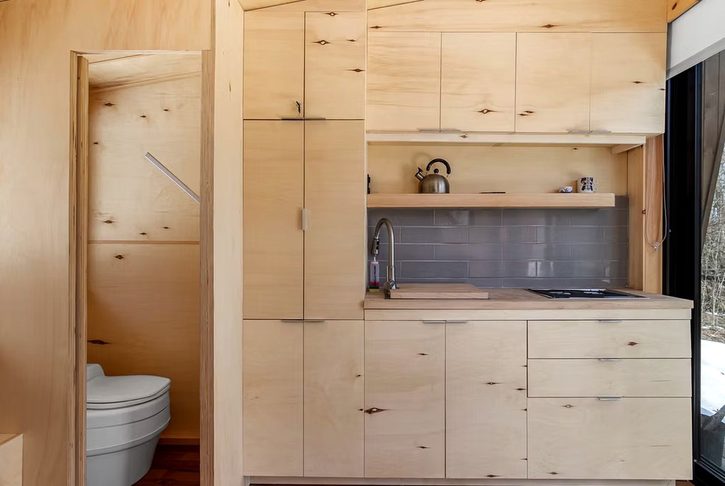 Unique Ecopod Tiny House Surrounded by Nature for a Peaceful Escape in Harrington, Quebec