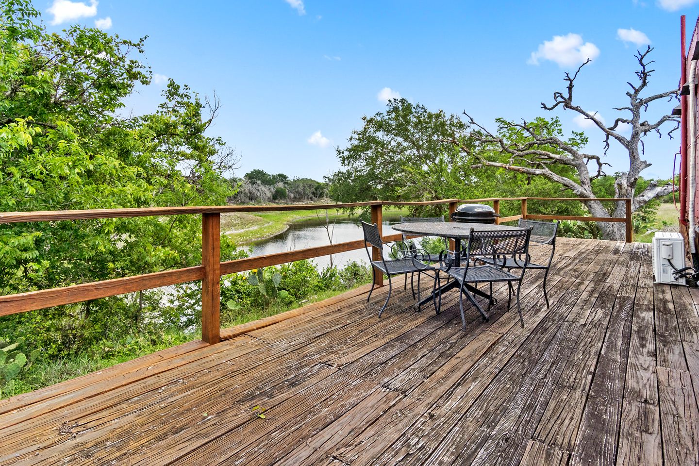 Unique Caboose for an Unforgettable Getaway Along the Medina River with Beautiful Hill Country Views in Bandera, Texas