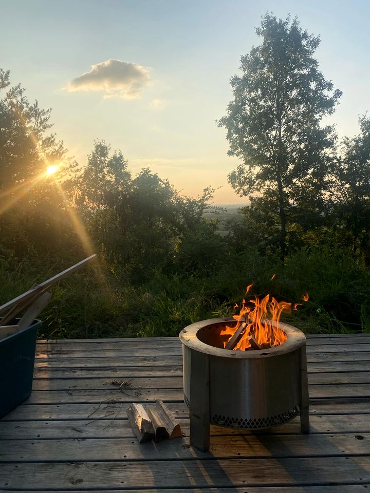 Elegant Yurt with Mountain Views & Private Pond | Unique Stay near Cherokee Mountains, Old Fort, Tennessee