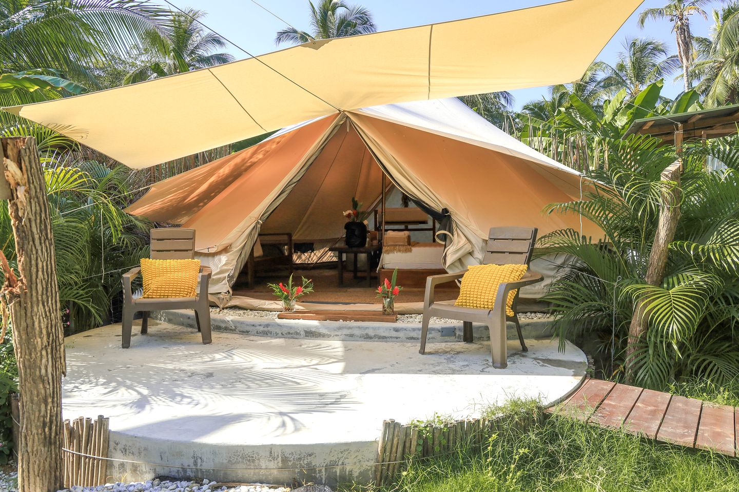 Gorgeous Bell Tent for a Unique Romantic Getaway Surrounded by Nature near Santa Marta, Colombia