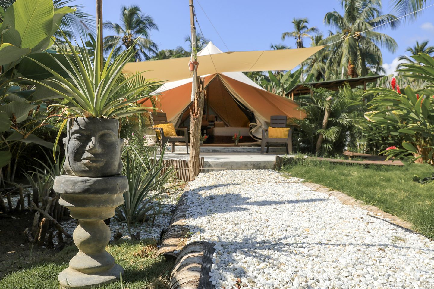 Gorgeous Bell Tent for a Unique Romantic Getaway Surrounded by Nature near Santa Marta, Colombia