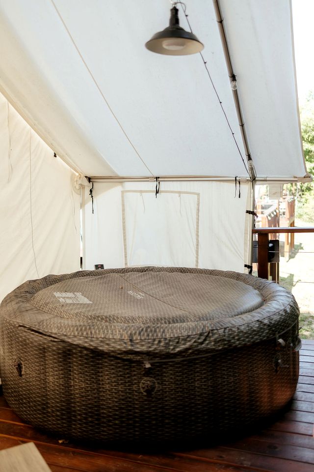 Beautiful Safari Tent for an Unforgettable Glamping Getaway near Center Hill Lake in Tennessee