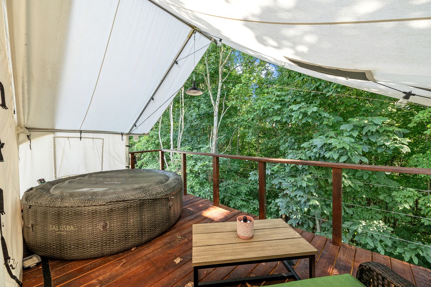 Beautiful Safari Tent for an Unforgettable Glamping Getaway near Center Hill Lake in Tennessee