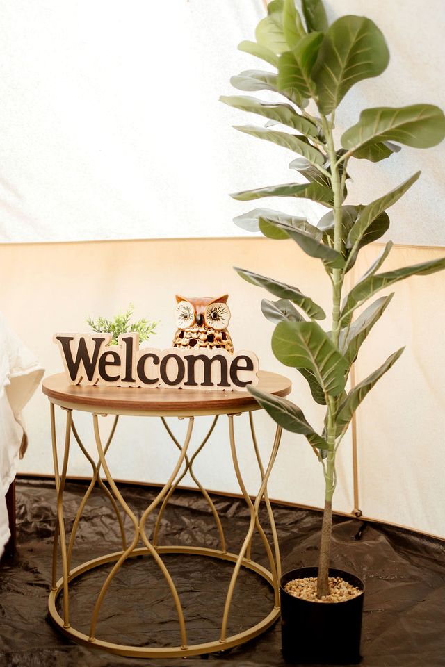 Gorgeous Bell Tent for a Romantic Glamping Escape Surrounded by Nature in Silver Point, Tennessee