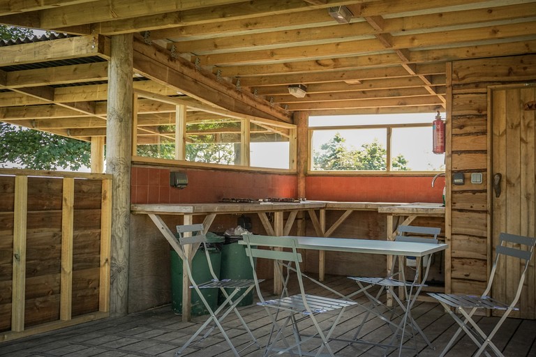 Yurts (United Kingdom, Ripon, England)