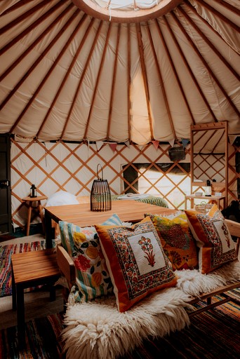 Yurts (United Kingdom, Ripon, England)