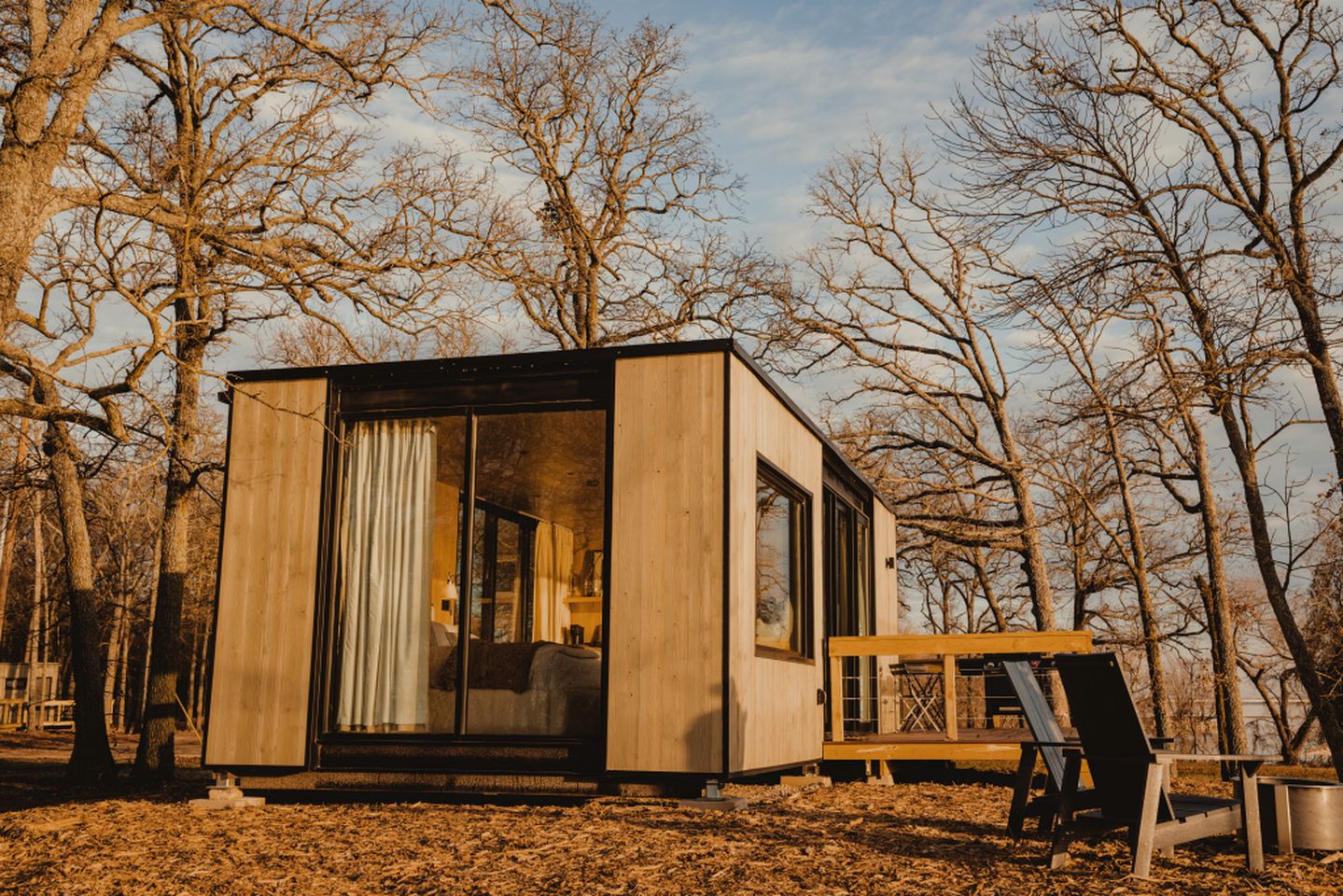 Stunning Tiny House by Lake Tawakoni for a Peaceful Glamping Getaway near Quinlan, Texas