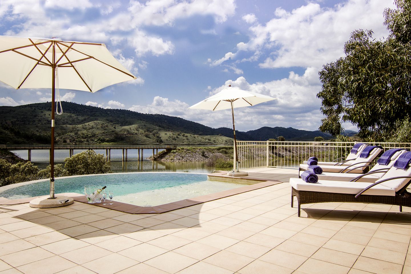 Beautiful Spacious Villa with Incredible Views for a Relaxing Family Getaway in the Algarve Countryside by the River Funcho in Portugal