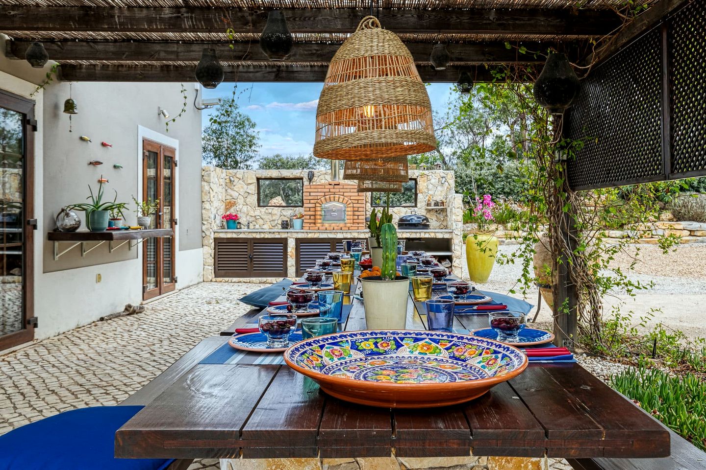 Beautiful Spacious Villa with Incredible Views for a Relaxing Family Getaway in the Algarve Countryside by the River Funcho in Portugal