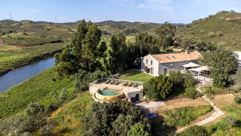 Beautiful Spacious Villa with Incredible Views for a Relaxing Family Getaway in the Algarve Countryside by the River Funcho in Portugal