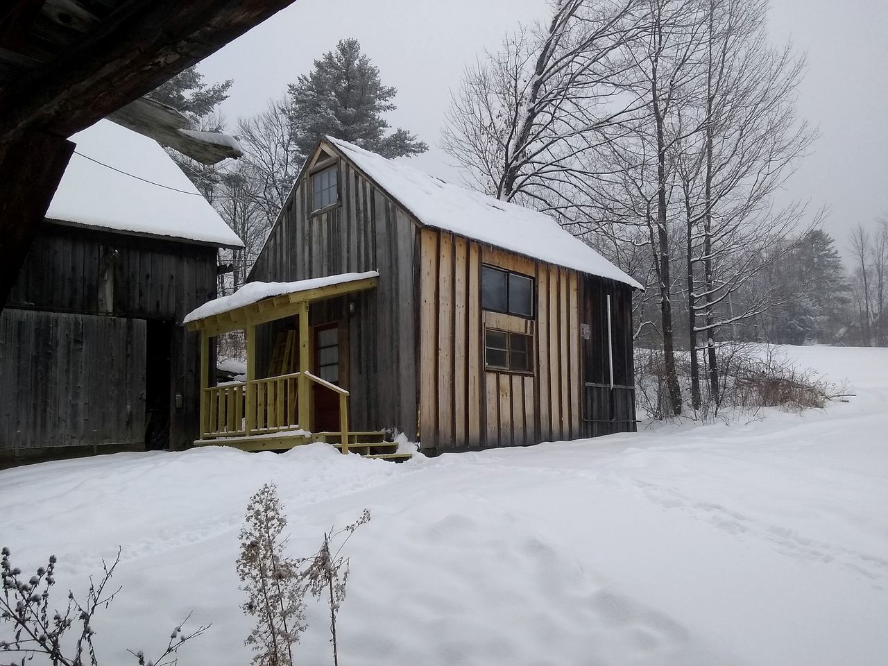 Historic Converted Concrib Glamping Cabin in the Heart of Vermont, Perfect for a Weekend Retreat in Nature