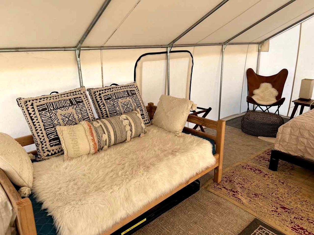 Dreamy Safari Tent for a Peaceful Escape in the Desert in Cane Beds, Arizona