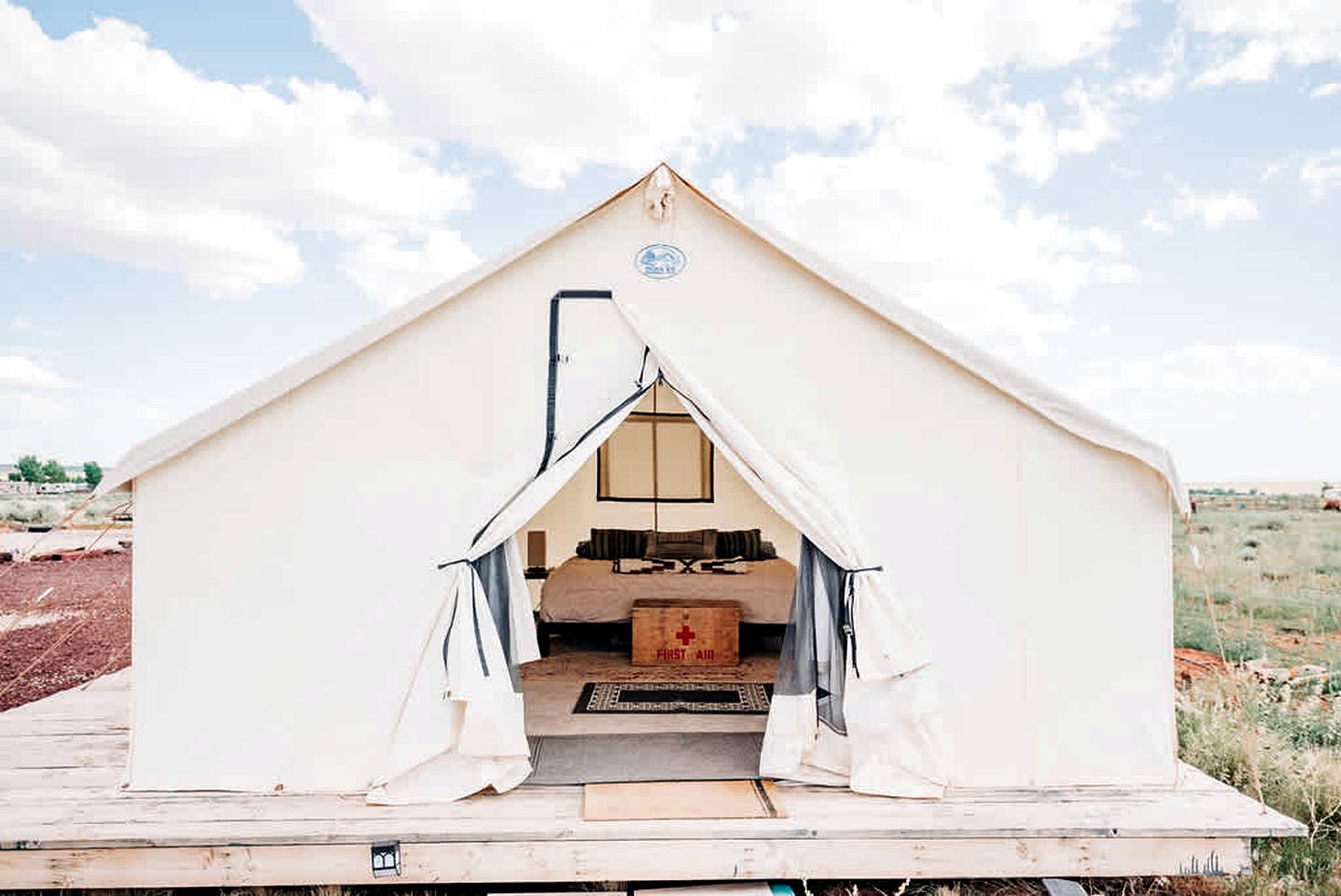 Dreamy Safari Tent for a Peaceful Escape in the Desert in Cane Beds, Arizona
