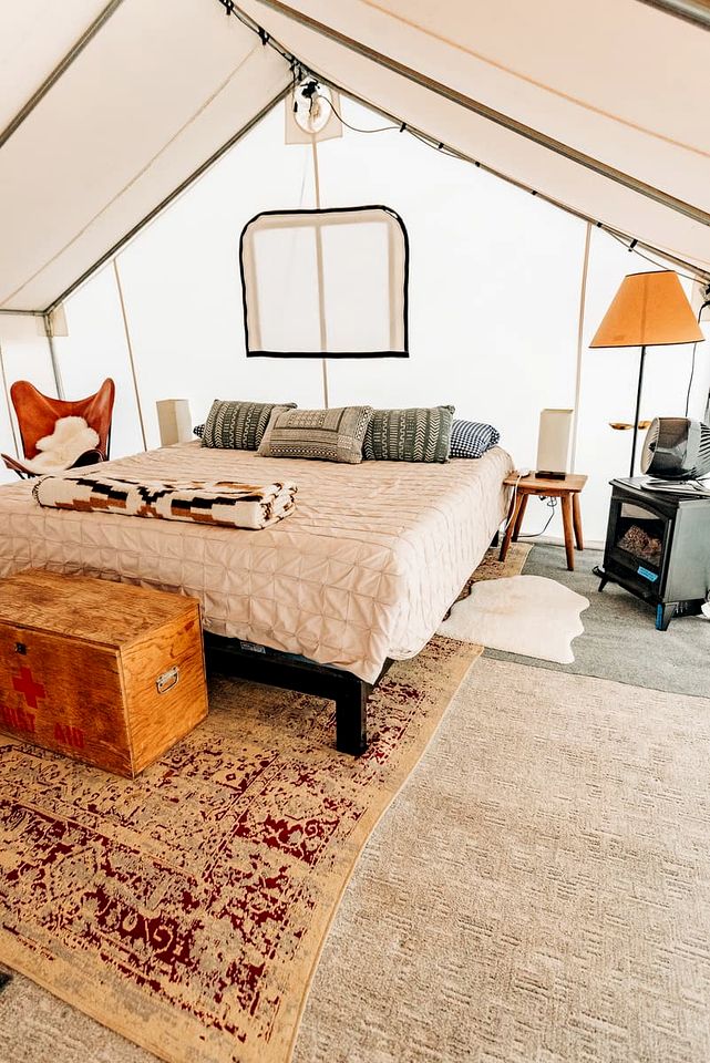 Dreamy Safari Tent for a Peaceful Escape in the Desert in Cane Beds, Arizona