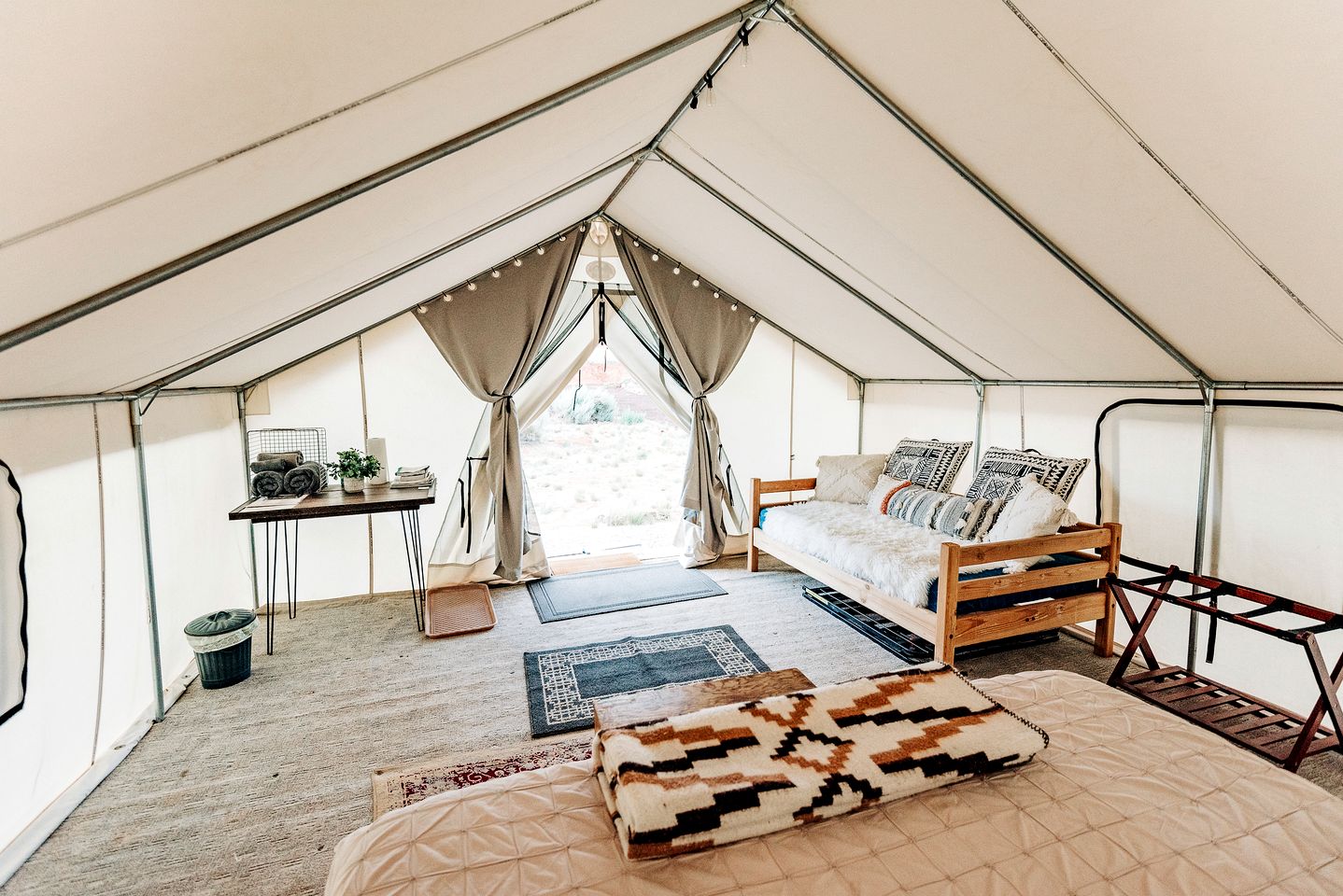 Dreamy Safari Tent for a Peaceful Escape in the Desert in Cane Beds, Arizona