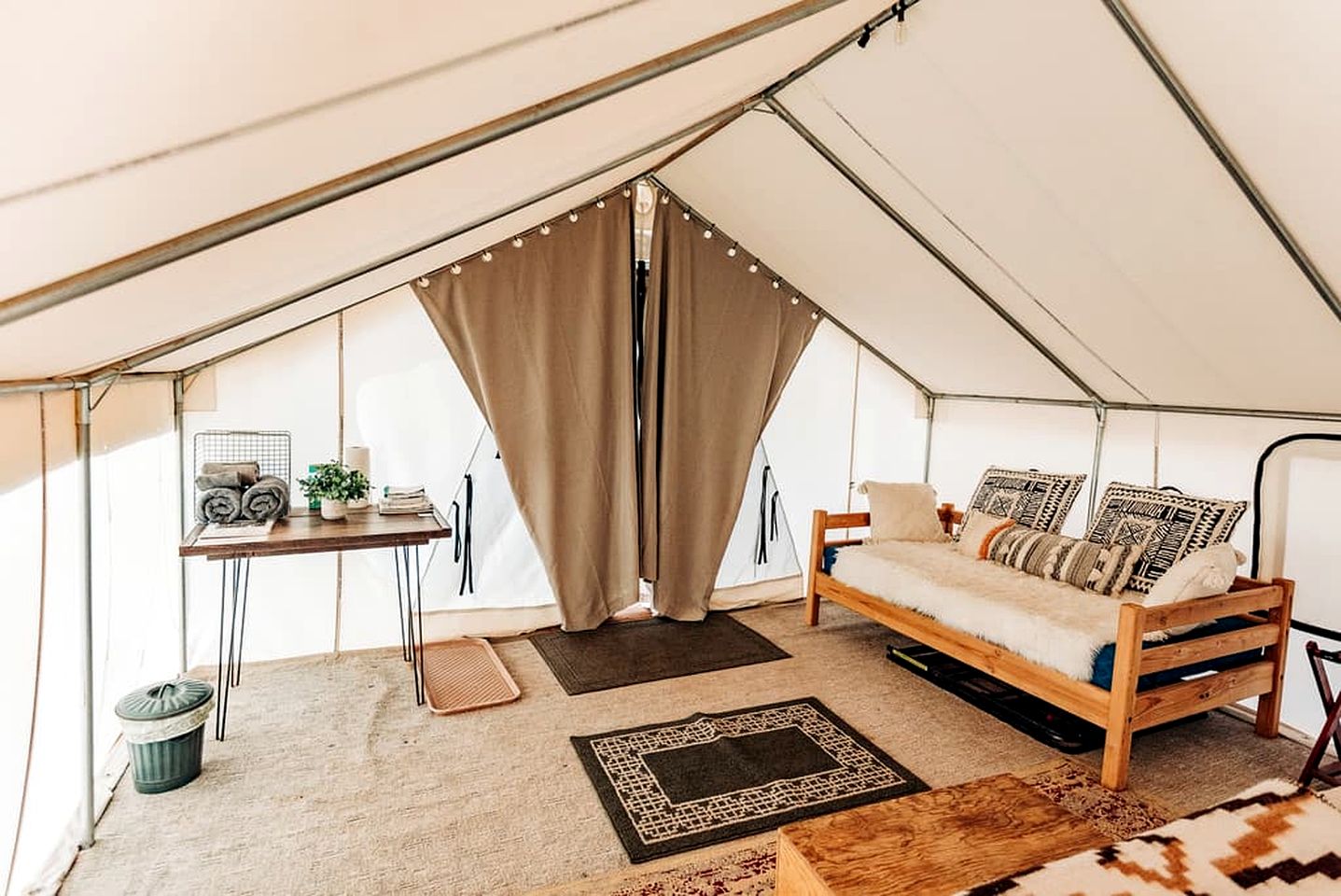 Dreamy Safari Tent for a Peaceful Escape in the Desert in Cane Beds, Arizona