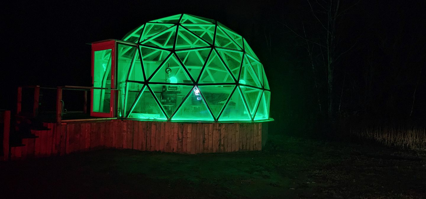 Incredible Glass Dome for a Unique Romantic Getaway in Nature in Zephyr, Ontario