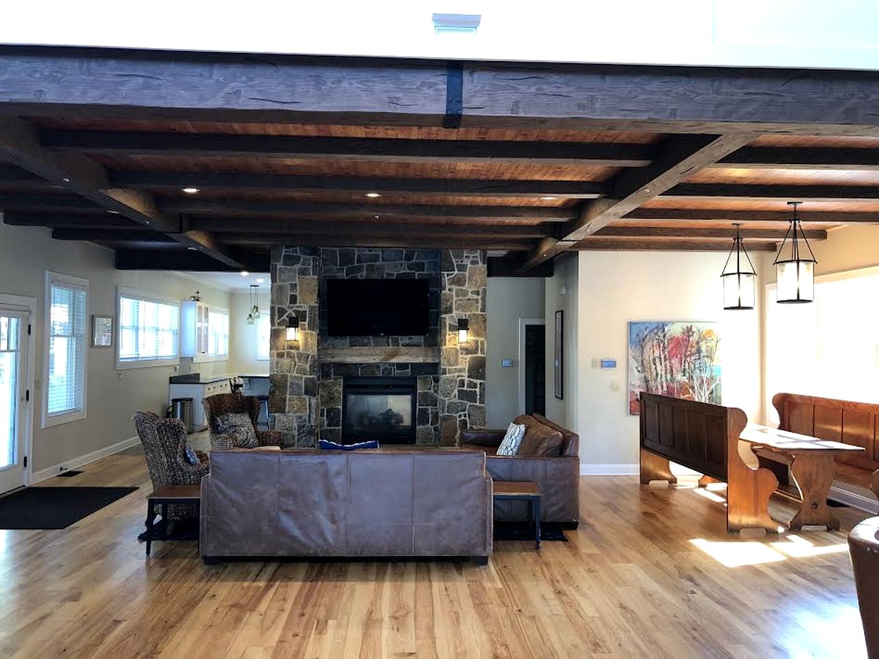 Four-Bedroom Luxury House Rental on Pontoosuc Lake in the Berkshires