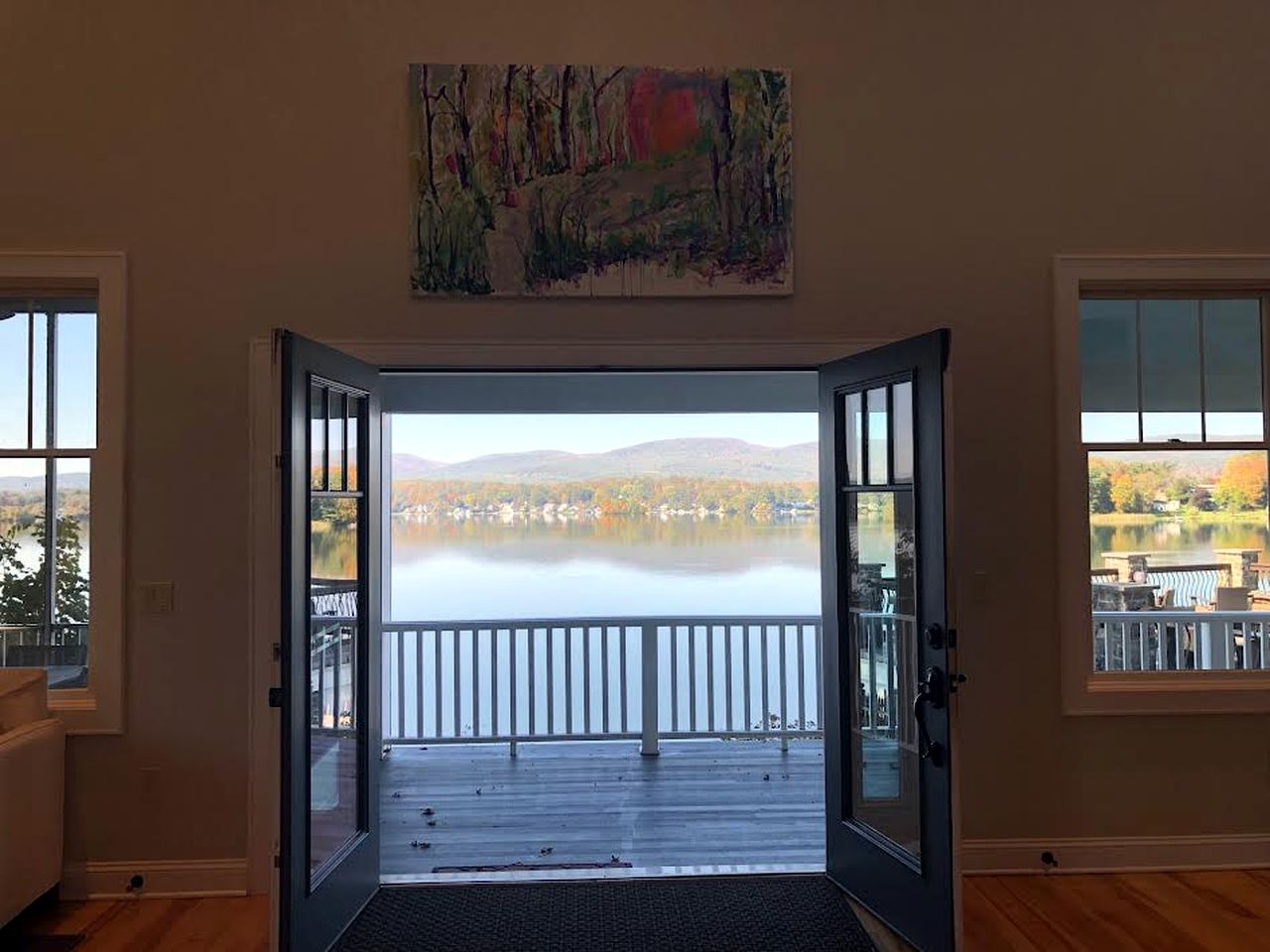 Four-Bedroom Luxury House Rental on Pontoosuc Lake in the Berkshires