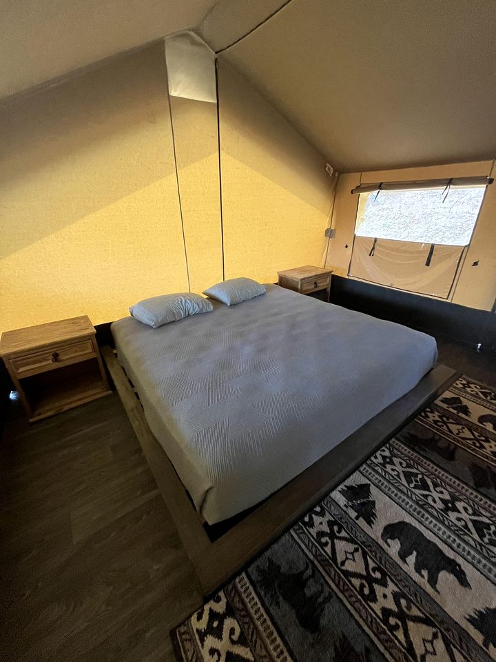 Cozy Secluded Safari Tent Surrounded by Nature with Incredible Views for a Peaceful Escape near Collbran, Colorado