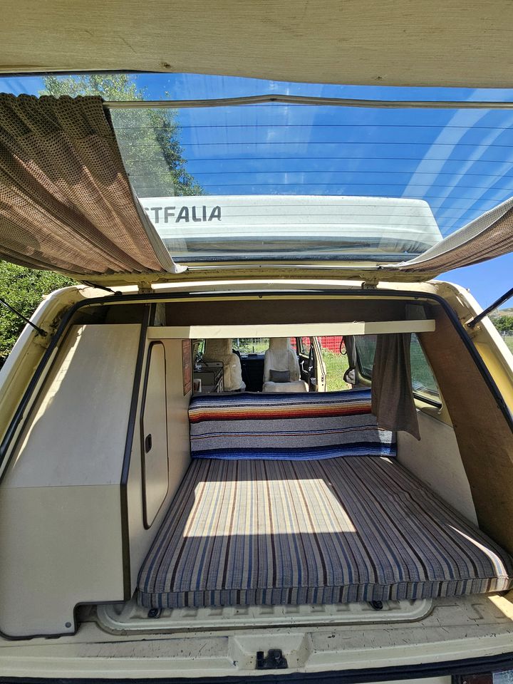 Sunny Retro VW Vanagon Glamping on Working Ranch near Napa & San Francisco, California