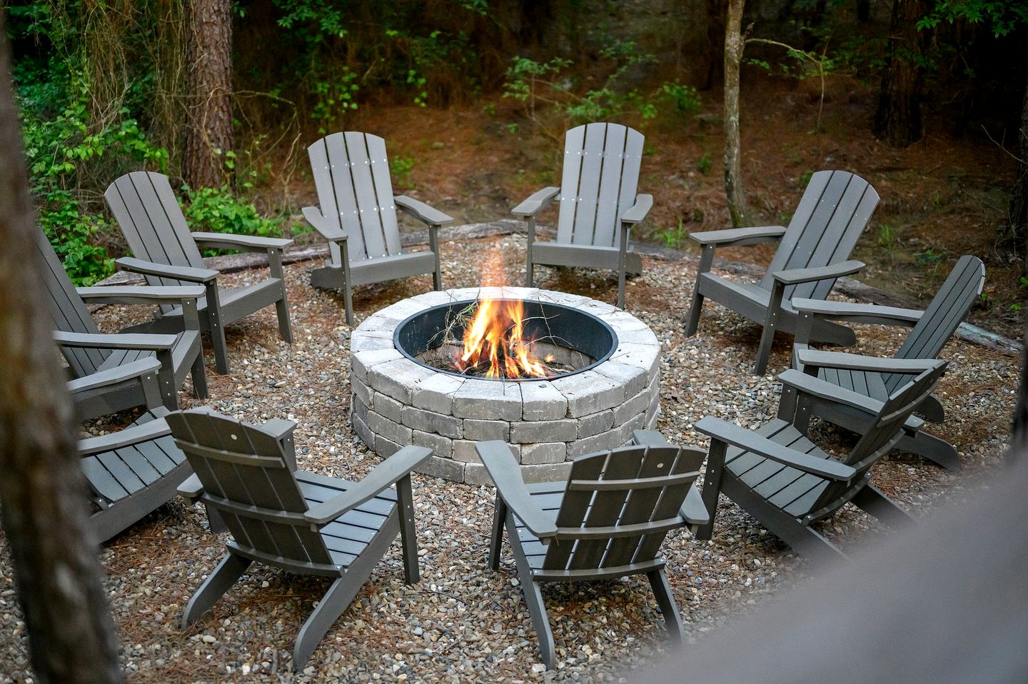 Luxurious Vacation Home with Two-Story Fireplace and Gourmet Kitchen near Broken Bow, Oklahoma