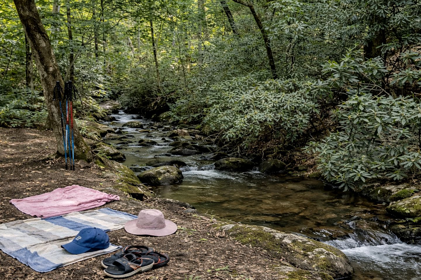 Secluded Cabin on Suches Creek and in the National Forest for a Relaxing Georgia Getaway