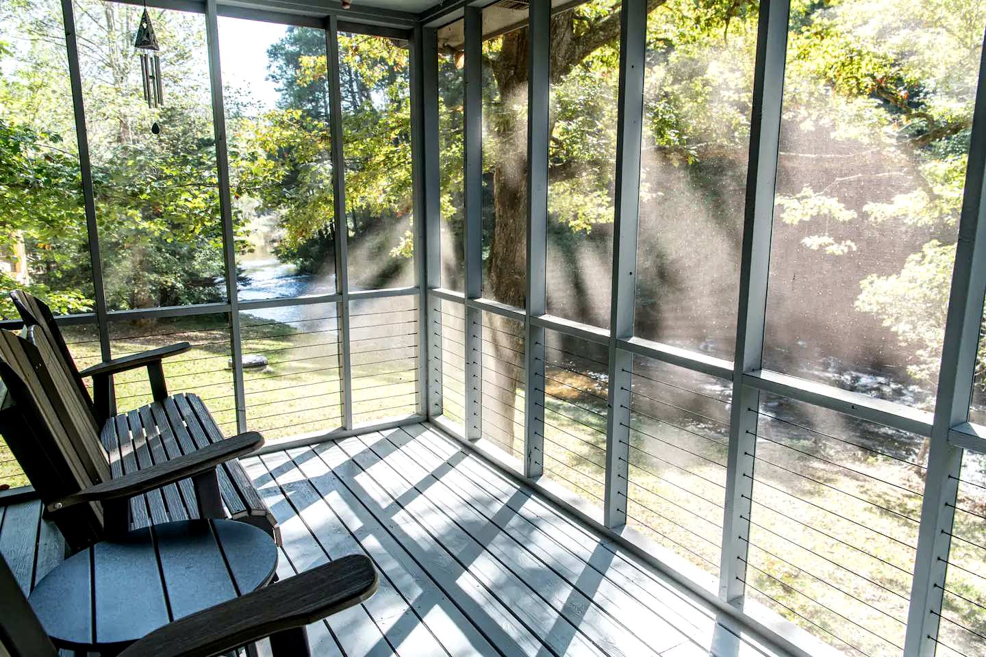 Modern Cabin with Gorgeous Porch with Stunning Views in Suches, Georgia