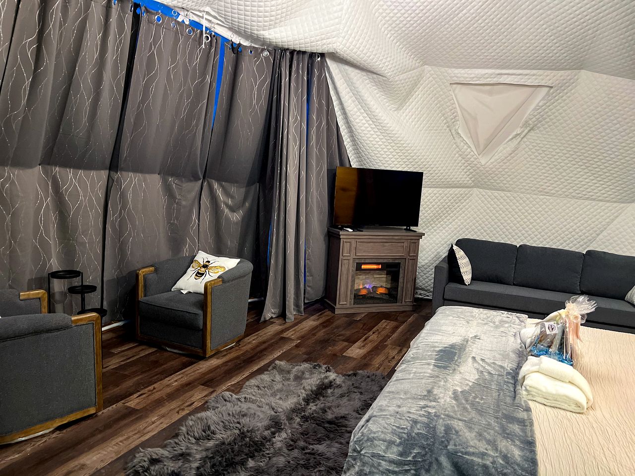 Forest Fairy Glamping in the Smoky Mountains in Hartford, TN