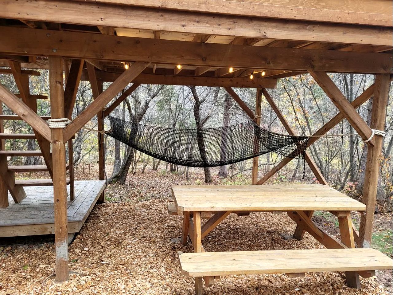Cozy Tree House for a Unique Stay in Nature near Cocagne in New Brunswick