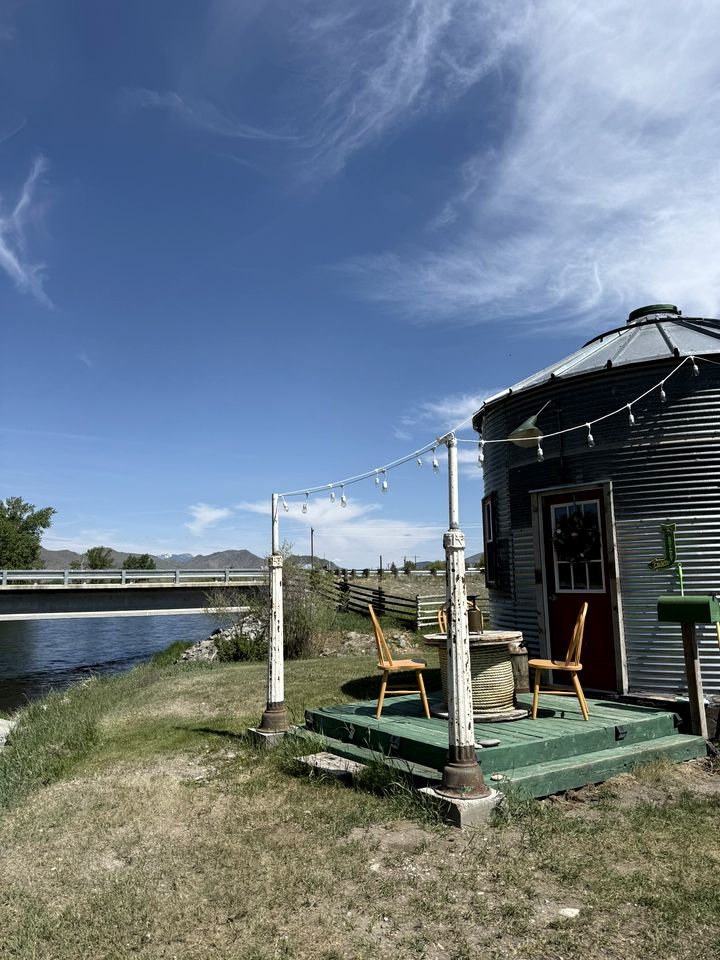 Rustic Silo Cabin with Riverfront Fishing Access near Big Hole River, Montana
