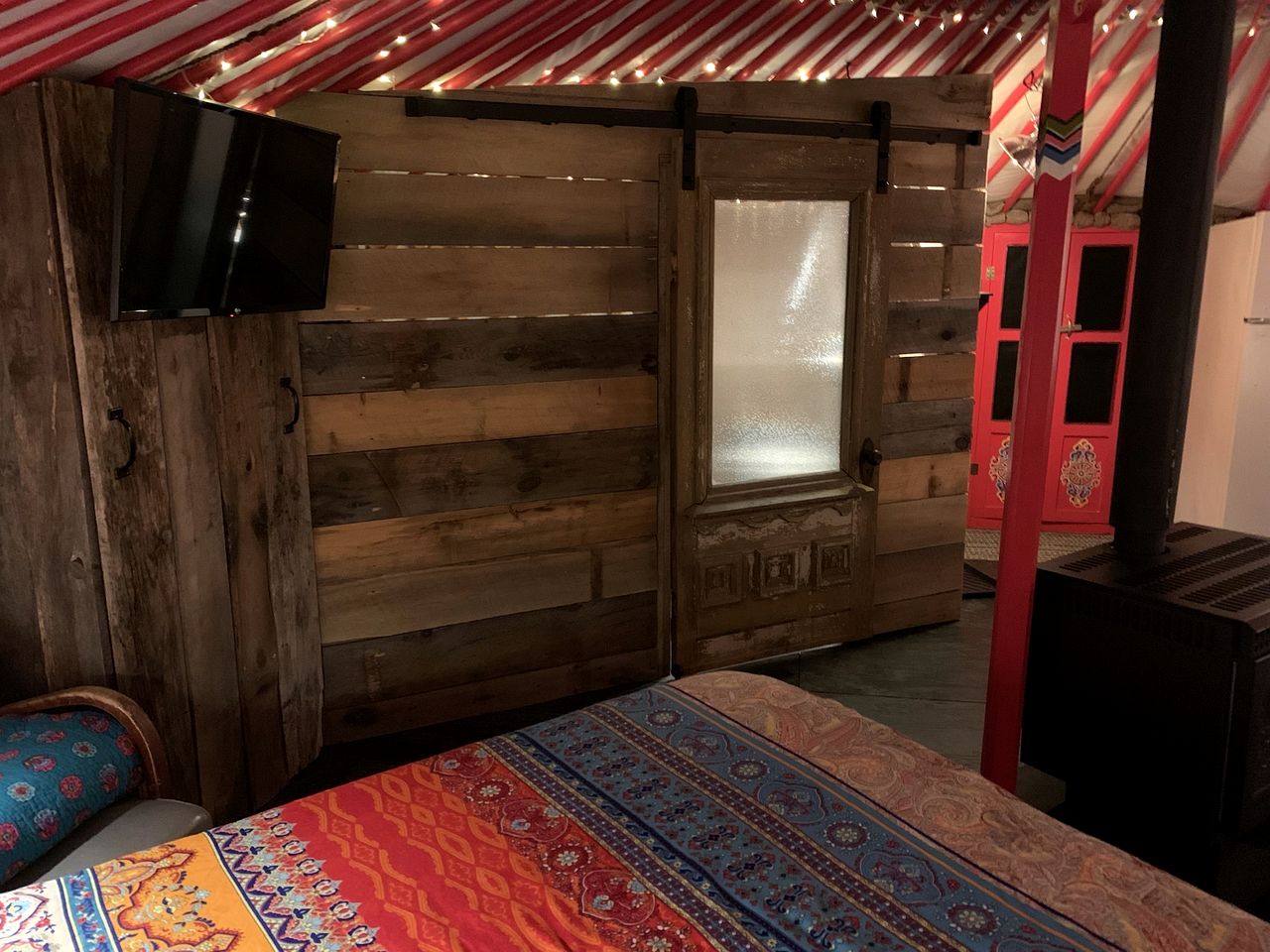 Amazing Traditional Mongolian Yurt on Seagull Lake for a Romantic Getaway in Ontario