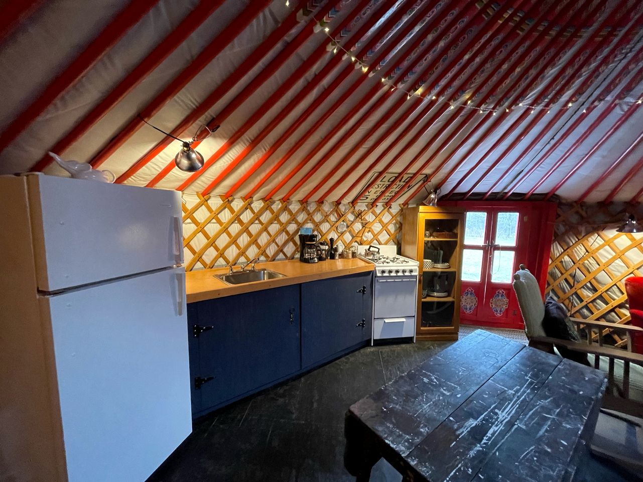 Amazing Traditional Mongolian Yurt on Seagull Lake for a Romantic Getaway in Ontario