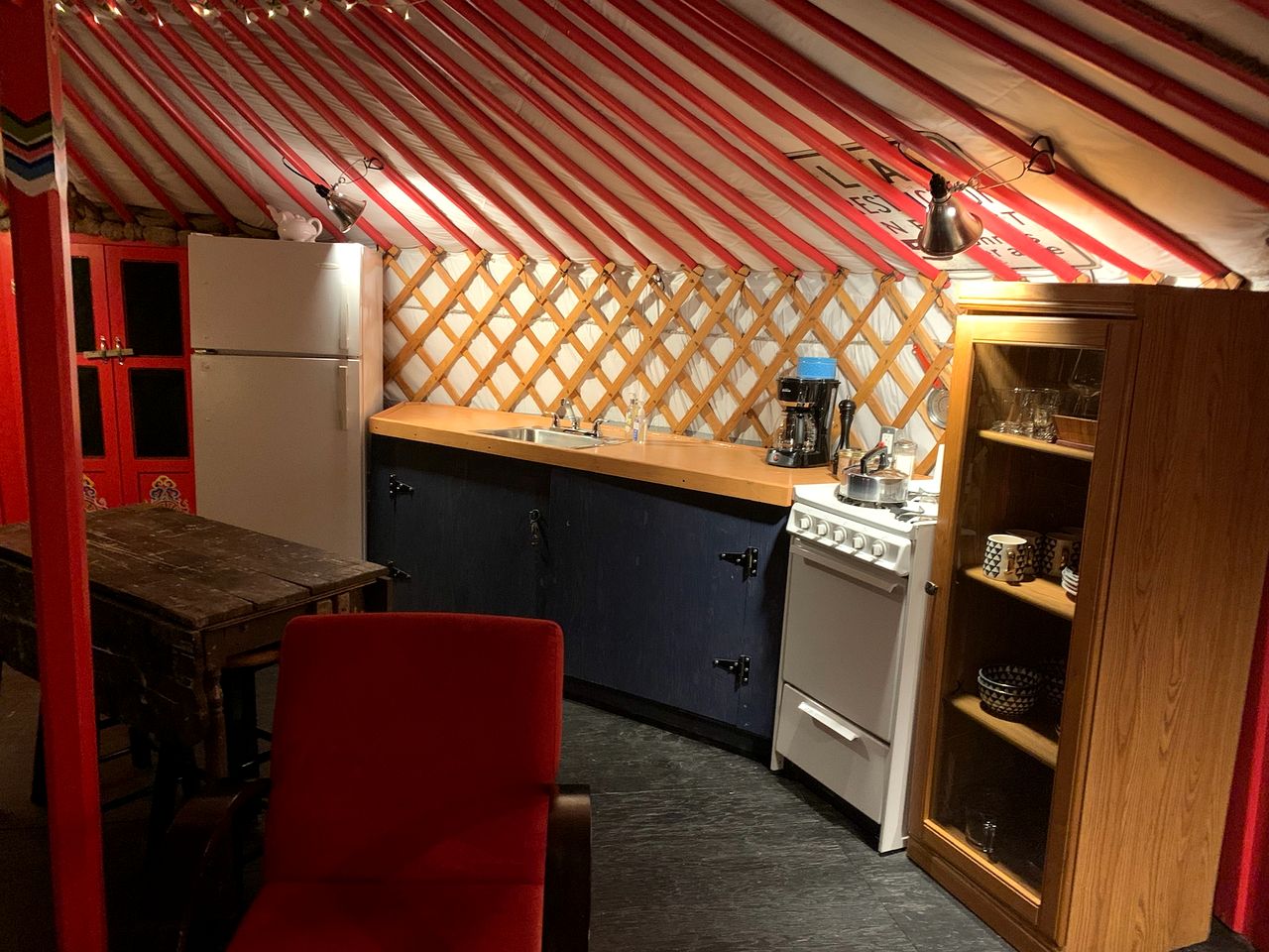 Amazing Traditional Mongolian Yurt on Seagull Lake for a Romantic Getaway in Ontario