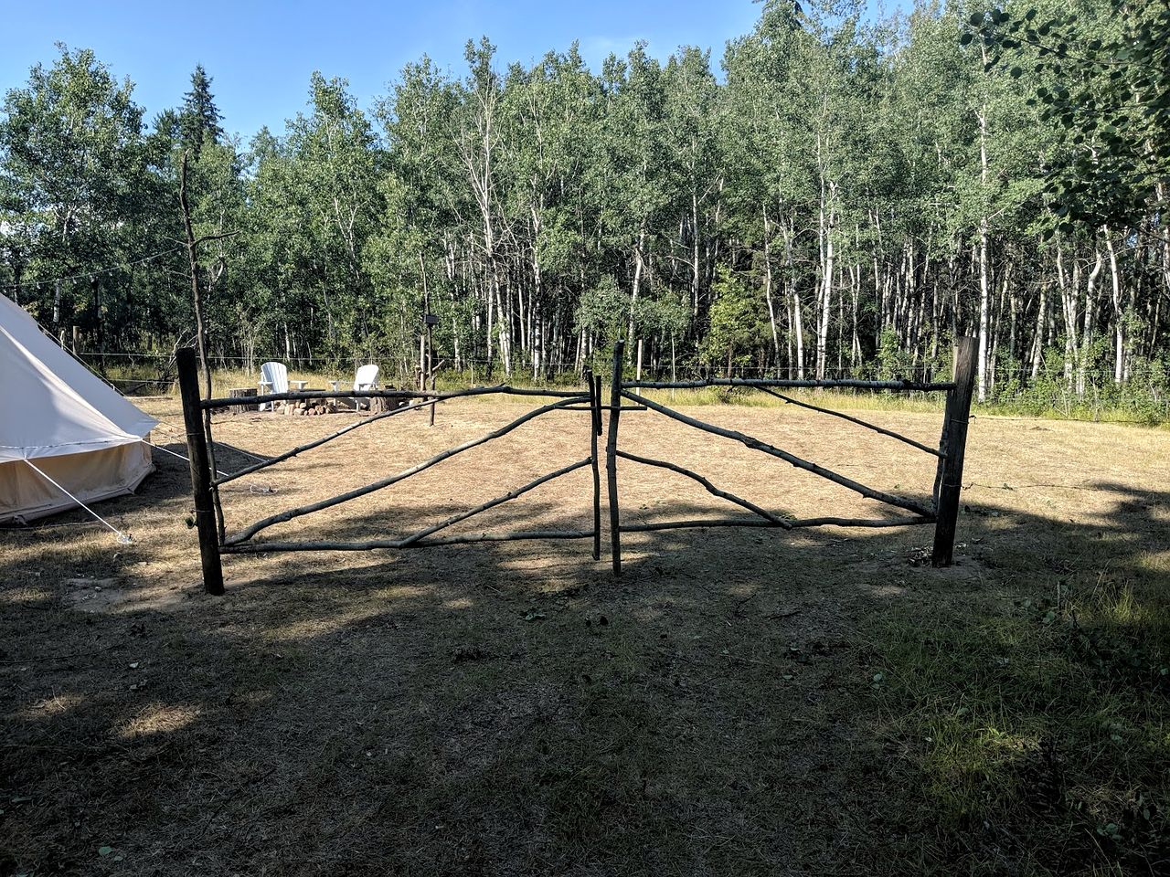 Beautiful Pet-Friendly Bell Tent for a Peaceful Off-Grid Getaway in Westlock County, Alberta